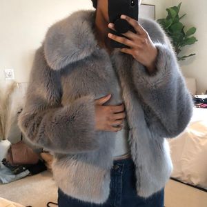 Topshop Fur jacket